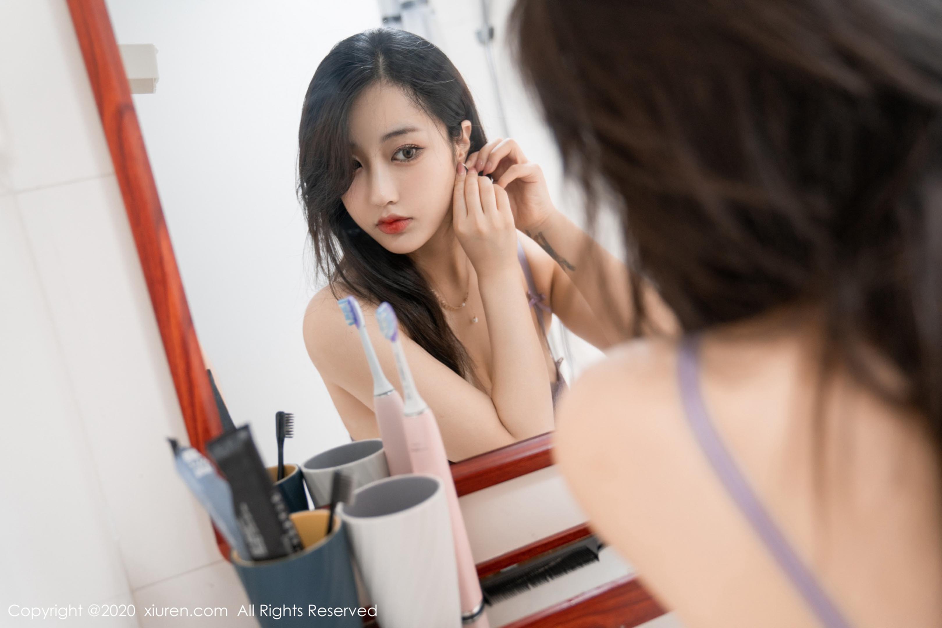2020.08.07No.2419林子欣Freya紫色小女人的早晨系列插图9